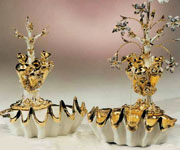 Керамический итальянский декор «Villari» коллекция Gold