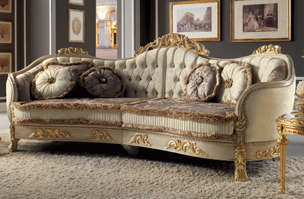 Комплект мягкой мебели Augustus - фабрика Arredo e Sofa. Диван, диван угловой, кресло.