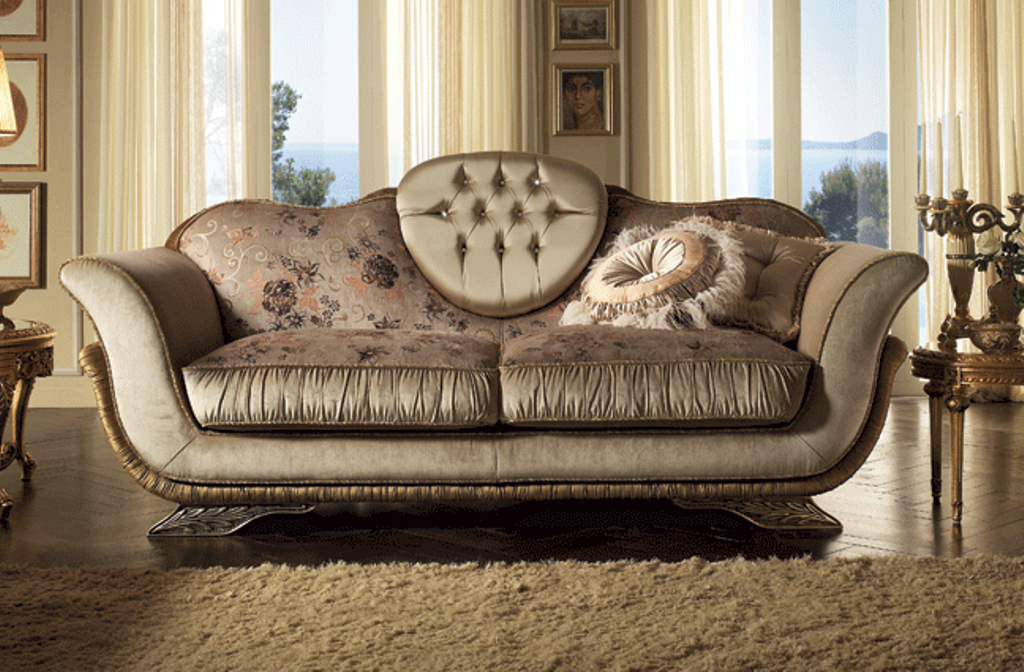 Комплект мягкой мебели Dante - фабрика Arredo e Sofa. Диван, диван угловой, кресло.