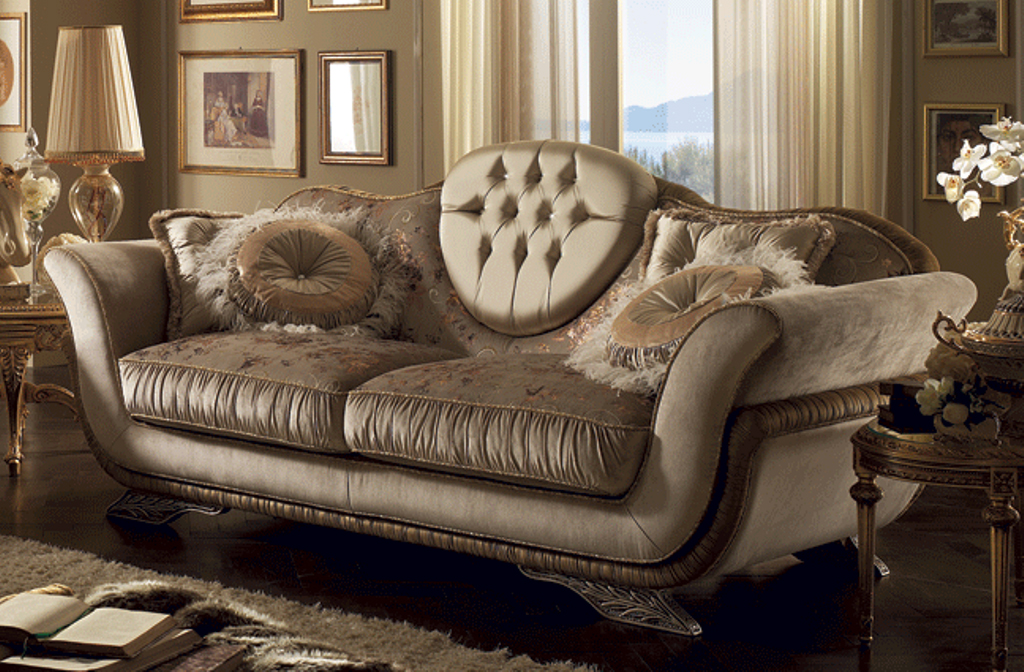 Комплект мягкой мебели Dante - фабрика Arredo e Sofa. Диван, диван угловой, кресло.