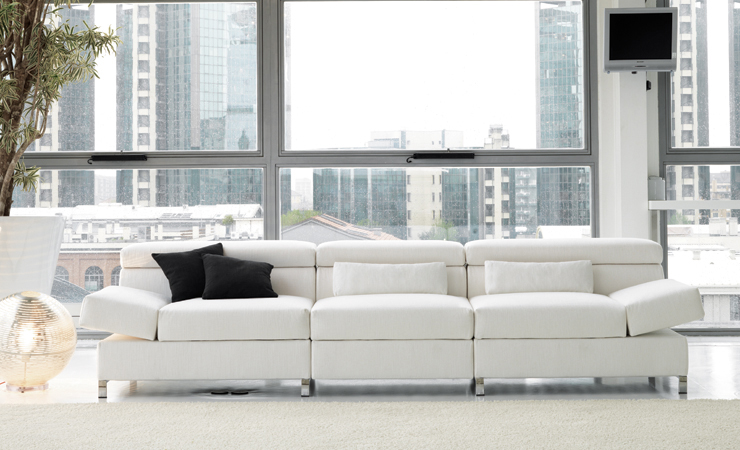 Комплект мягкой мебели Aliant - фабрика Biba Salotti. Диван, диван угловой, кресло.
