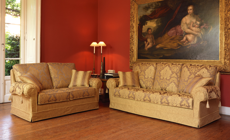 Комплект мягкой мебели Don Camillo - фабрика Biba Salotti. Диван, диван угловой, кресло.