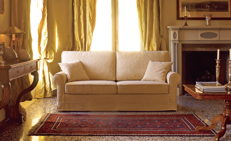 Комплект мягкой мебели Principe - фабрика Biba Salotti. Диван, диван угловой, кресло.