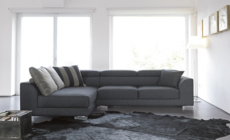 Комплект мягкой мебели Master - фабрика Biba Salotti. Диван, диван угловой, кресло.