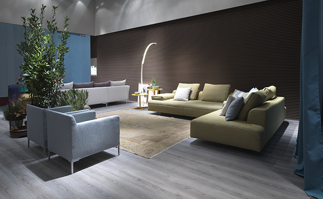 Комплект мягкой мебели Perseo - фабрика Biba Salotti. Диван, диван угловой, кресло.