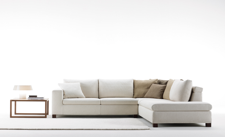 Комплект мягкой мебели Piacere - фабрика Biba Salotti. Диван, диван угловой, кресло.