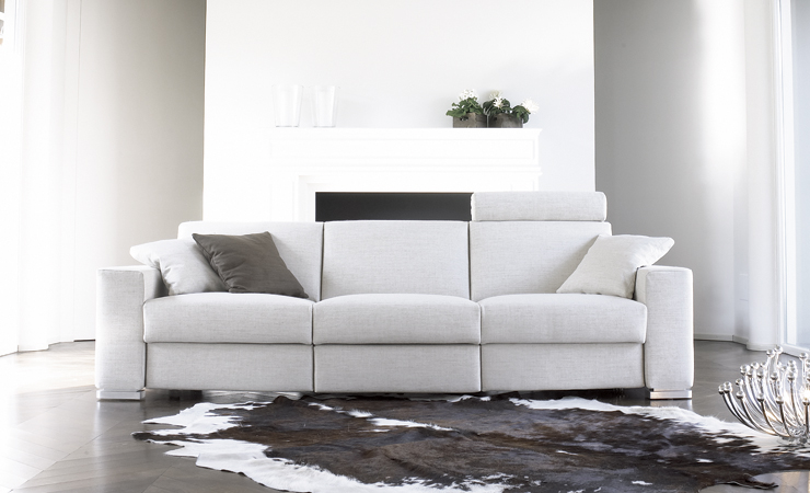 Комплект мягкой мебели River - фабрика Biba Salotti. Диван, диван угловой, кресло.