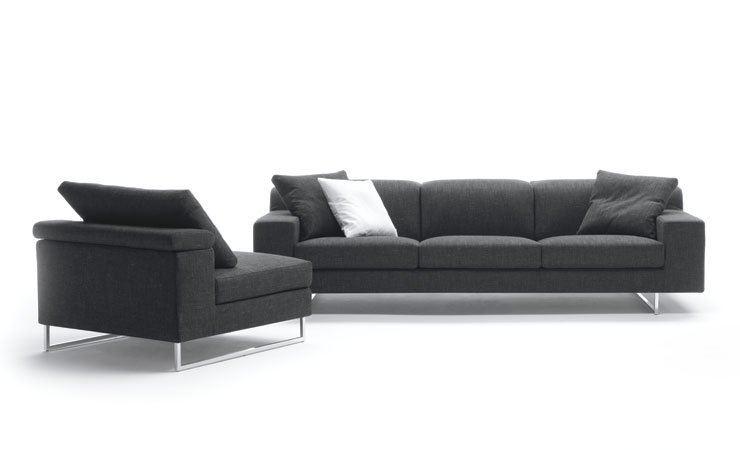 Комплект мягкой мебели Sydney - фабрика Biba Salotti. Диван, диван угловой, кресло.