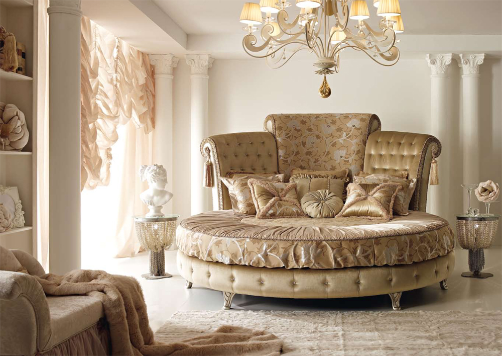 Итальянские кровати в классическом стиле. Фабрика Bm Style