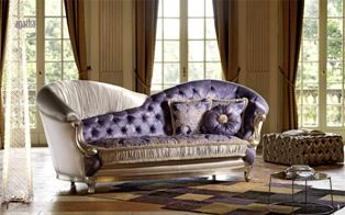 Комплект мягкой мебели Agatha - фабрика Domingo Salotti. Диван, кресло.