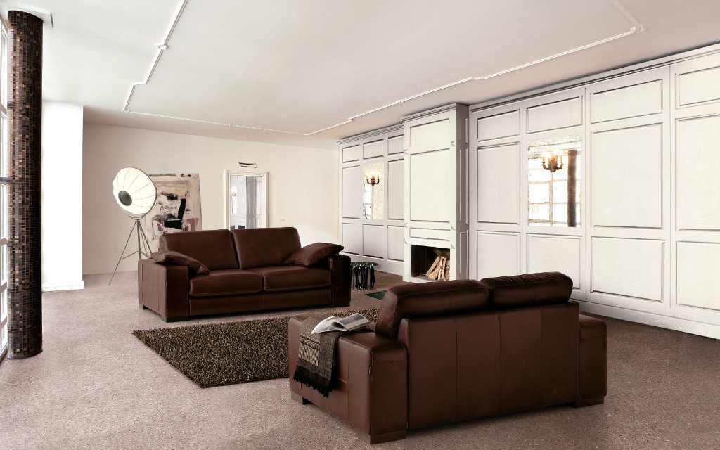 Комплект мягкой мебели ALBA - фабрика Nicoline. Диван, диван угловой, кресло.
