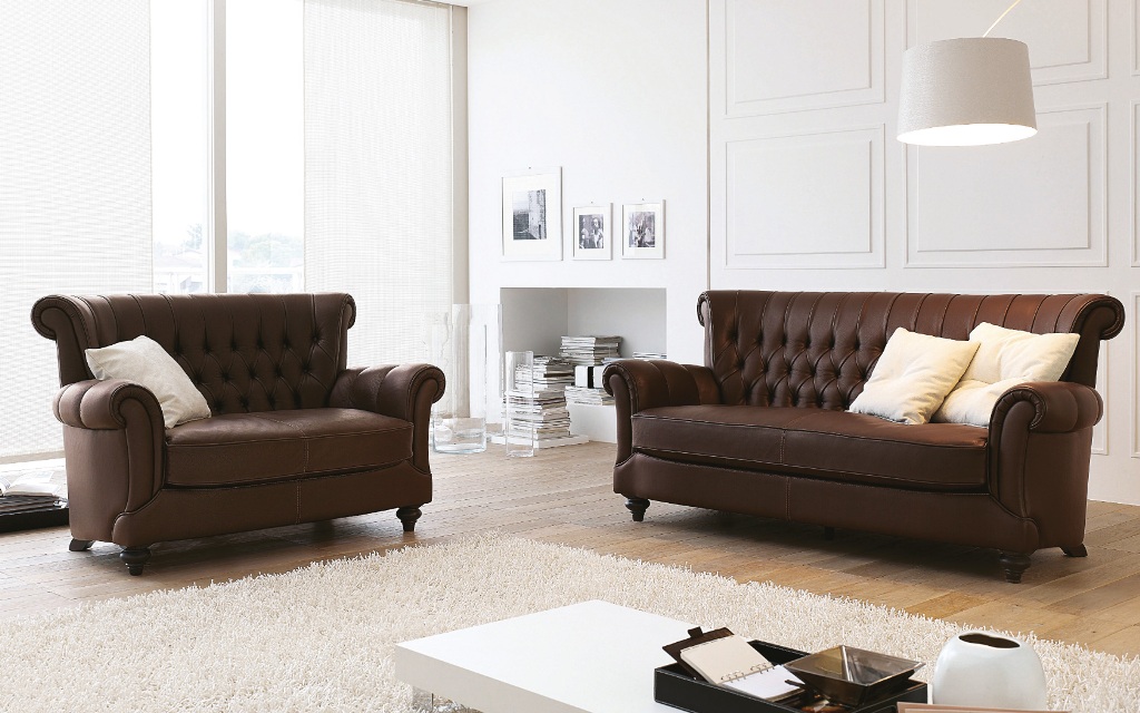 Комплект мягкой мебели WINDSOR - фабрика Nicoline. Диван, диван угловой, кресло.