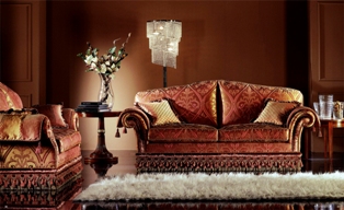 Комплект мягкой мебели Ginestra - фабрика Pigoli. Диван, кресло.