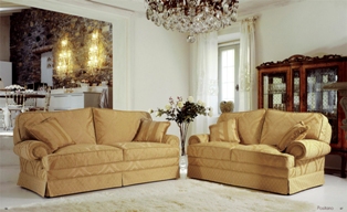 Комплект мягкой мебели Positano - фабрика Pigoli. Диван, кресло.