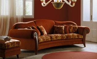 Комплект мягкой мебели Kronos - фабрика Pigoli. Диван, кресло.