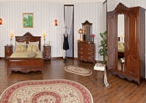 Румынская мебель для спальни Могадор орех