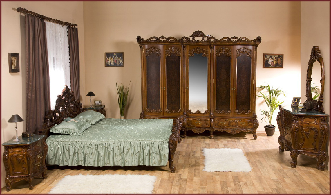 Румынская мебель для спальни Клеопатра Люкс