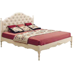 Кровать с мягкой спинкой в стиле прованс - Le Jardin de Provence