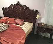 Румынская мебель для спальни «Барокко» из 100% массива дерева. Новинка мебели 2015 года