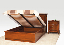 Кровать с подъемным механизмом и ящиком для белья «Firenze» / «Фирензе»