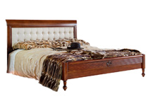 Кровать с мягким изголовьем MS102 Мария Сильва