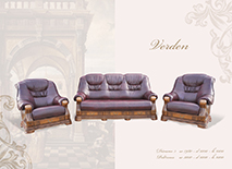 Румынская мягкая мебель Verden (Верден) от фабрики «Prokess» (Прокесс)