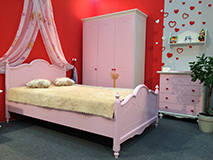 Кровать детская, шкаф и комод бельевой «Жасмин» / «Jasmin»